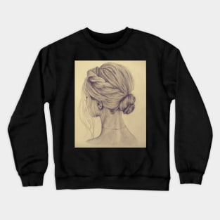 Hair Up Do! Crewneck Sweatshirt